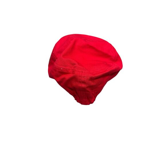 Leater Vintage Red Fleur de Lis Rhinestone Cadet
Cap NWT Y2K - Picture 4 of 6